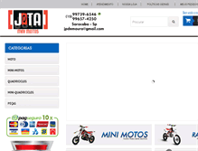 Tablet Screenshot of jotaminimotos.com.br